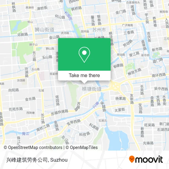 兴峰建筑劳务公司 map
