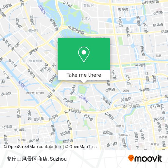 虎丘山风景区商店 map