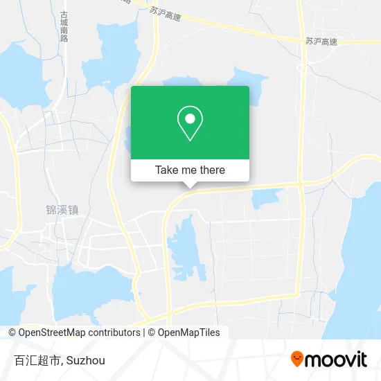 百汇超市 map