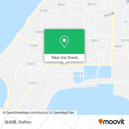 临创路 map