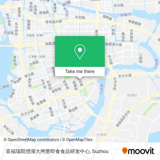 喜福瑞阳澄湖大闸蟹即食食品研发中心 map