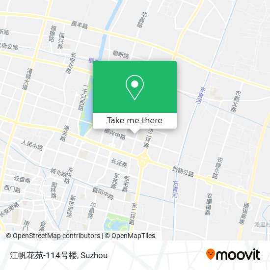 江帆花苑-114号楼 map