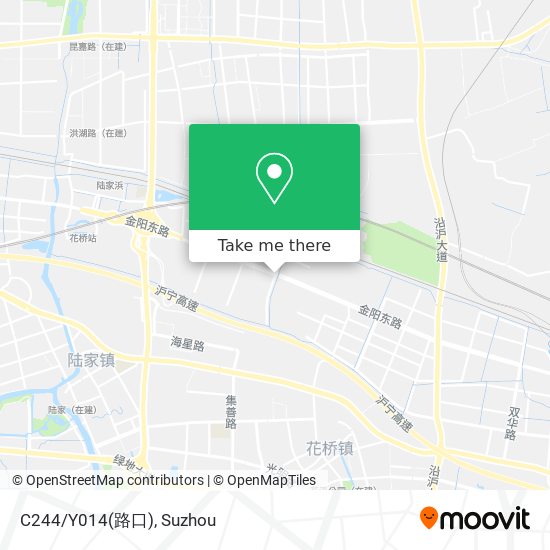 C244/Y014(路口) map