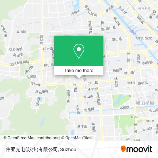 伟亚光电(苏州)有限公司 map