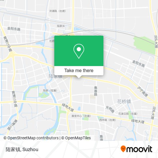 陆家镇 map