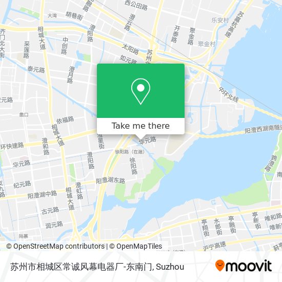 苏州市相城区常诚风幕电器厂-东南门 map