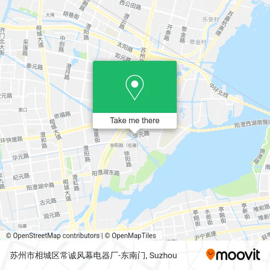 苏州市相城区常诚风幕电器厂-东南门 map