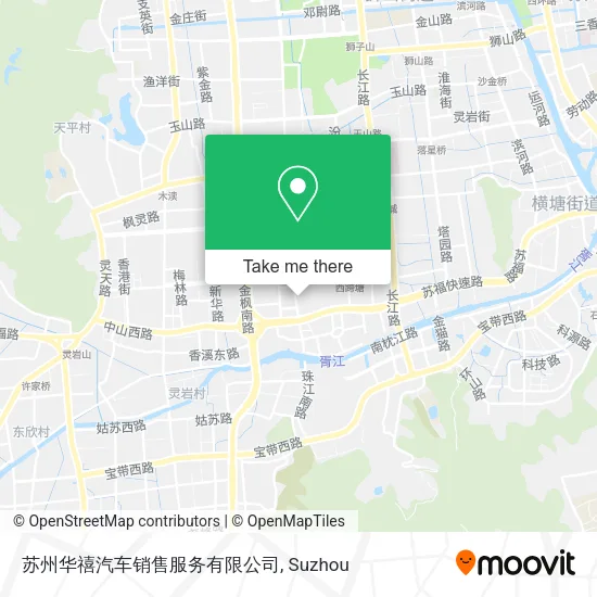 苏州华禧汽车销售服务有限公司 map