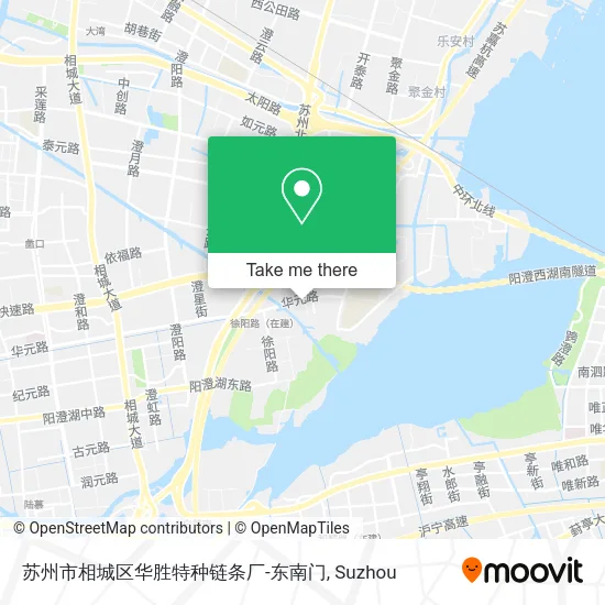 苏州市相城区华胜特种链条厂-东南门 map