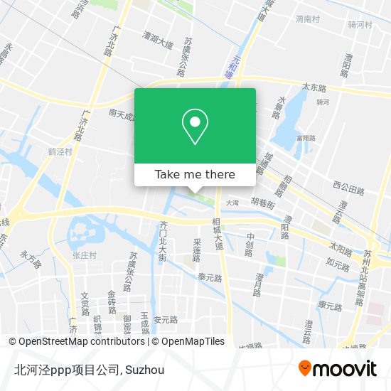 北河泾ppp项目公司 map