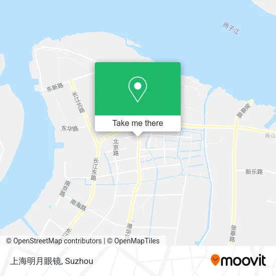 上海明月眼镜 map