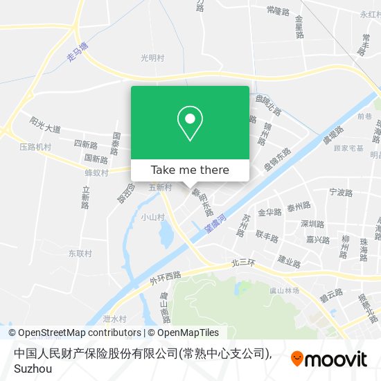 中国人民财产保险股份有限公司(常熟中心支公司) map