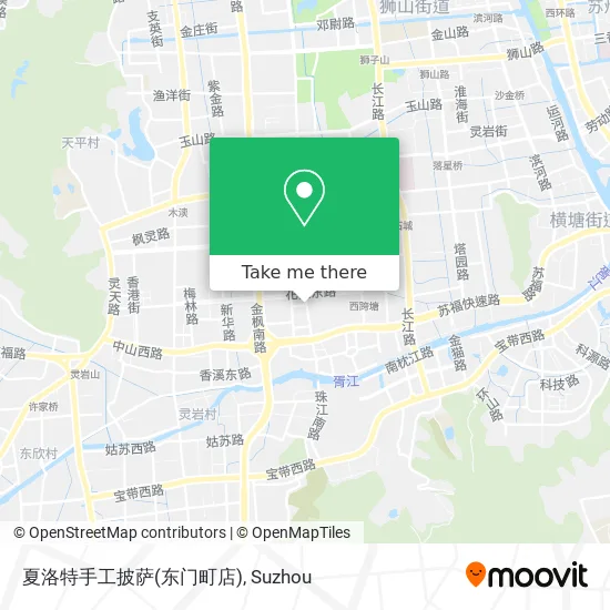 夏洛特手工披萨(东门町店) map