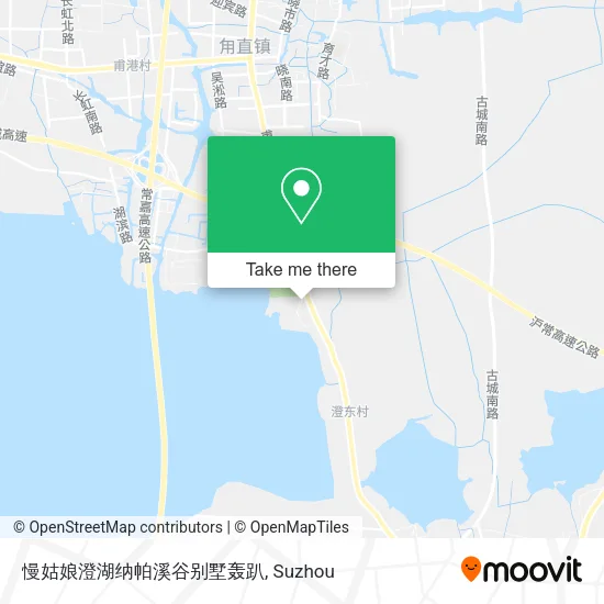 慢姑娘澄湖纳帕溪谷别墅轰趴 map