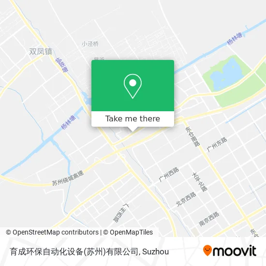 育成环保自动化设备(苏州)有限公司 map