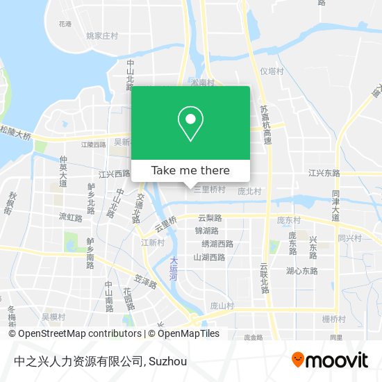 中之兴人力资源有限公司 map
