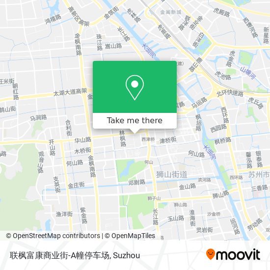 联枫富康商业街-A幢停车场 map