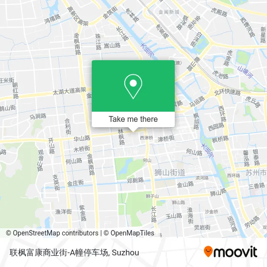 联枫富康商业街-A幢停车场 map
