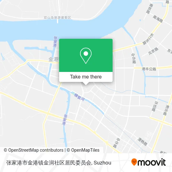 张家港市金港镇金润社区居民委员会 map