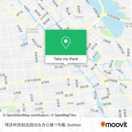 博济科技创业园综合办公楼-1号楼 map