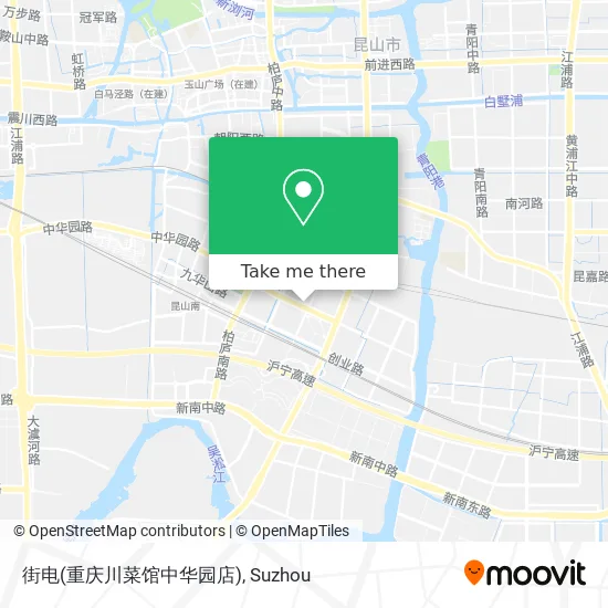 街电(重庆川菜馆中华园店) map