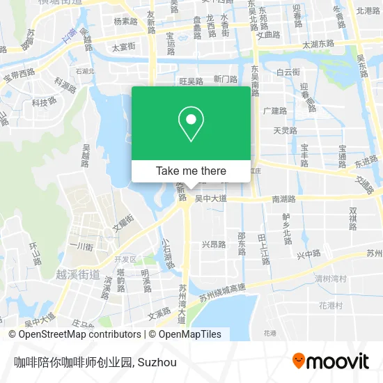 咖啡陪你咖啡师创业园 map