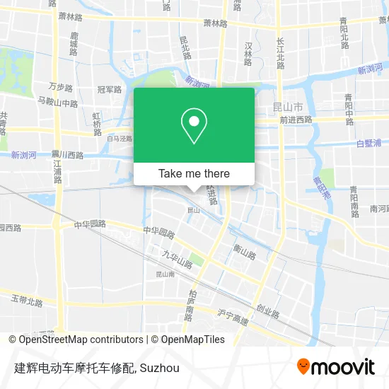 建辉电动车摩托车修配 map