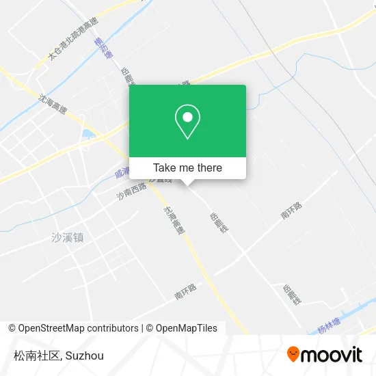 松南社区 map