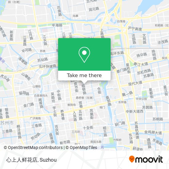 心上人鲜花店 map