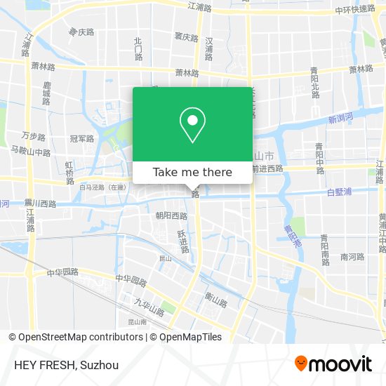 HEY FRESH map