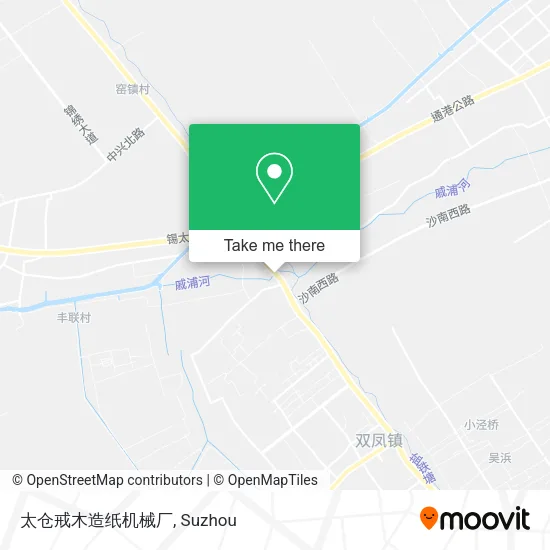 太仓戒木造纸机械厂 map