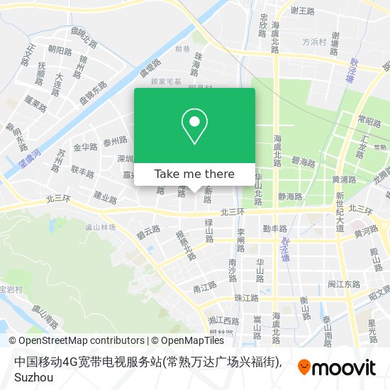 中国移动4G宽带电视服务站(常熟万达广场兴福街) map