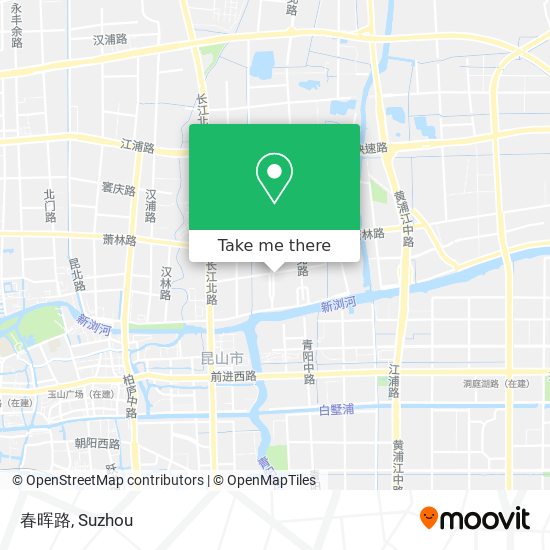 春晖路 map