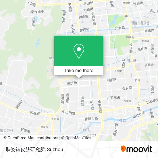肤姿钰皮肤研究所 map