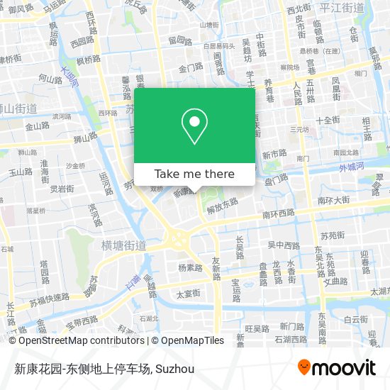 新康花园-东侧地上停车场 map