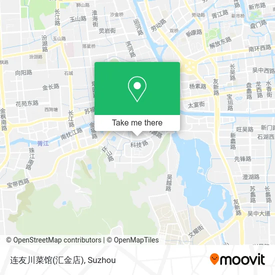 连友川菜馆(汇金店) map