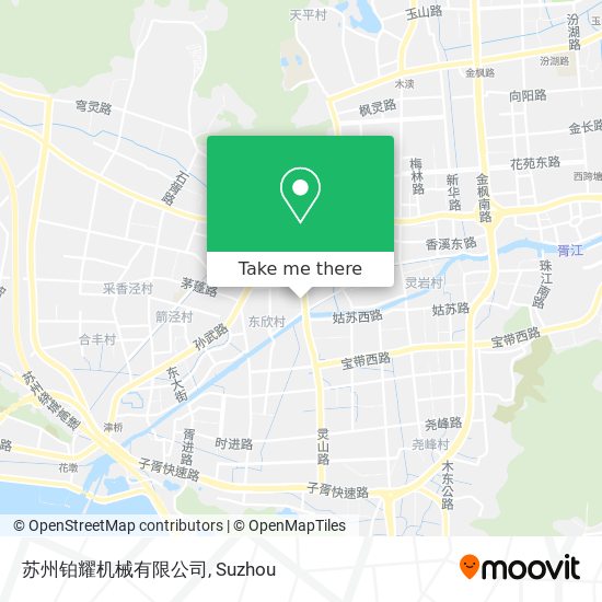 苏州铂耀机械有限公司 map