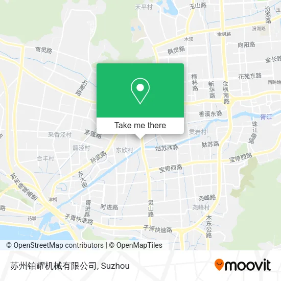 苏州铂耀机械有限公司 map