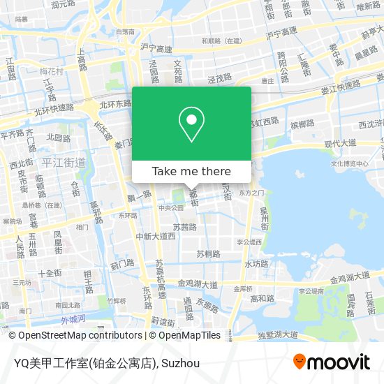 YQ美甲工作室(铂金公寓店) map