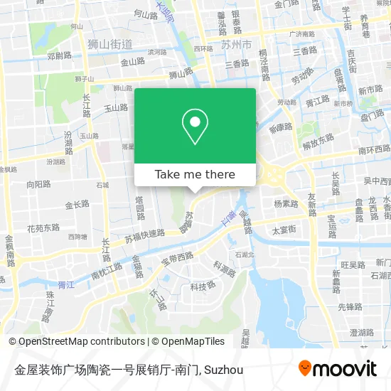 金屋装饰广场陶瓷一号展销厅-南门 map