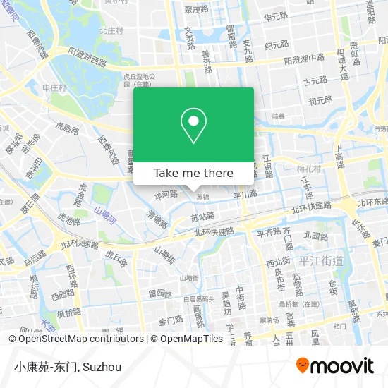 小康苑-东门 map
