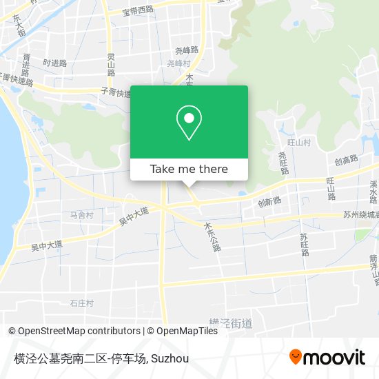 横泾公墓尧南二区-停车场 map