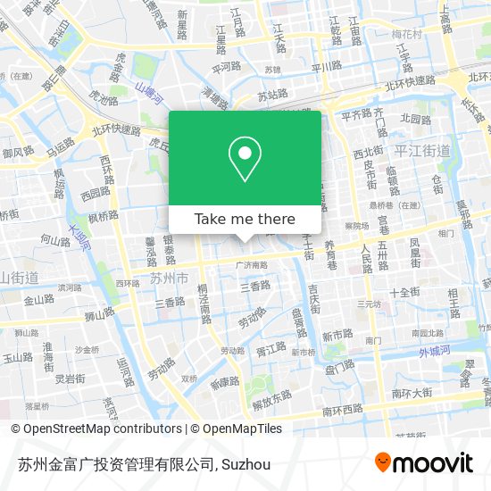 苏州金富广投资管理有限公司 map