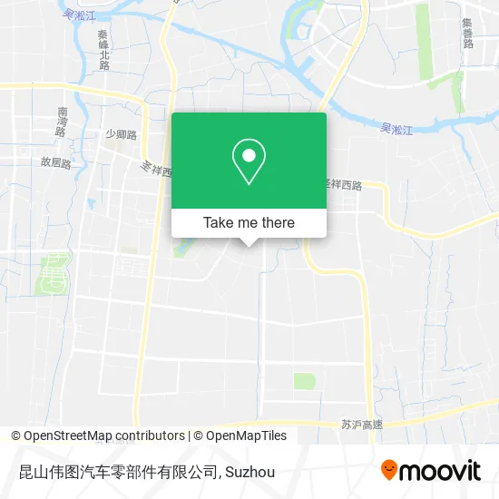 昆山伟图汽车零部件有限公司 map