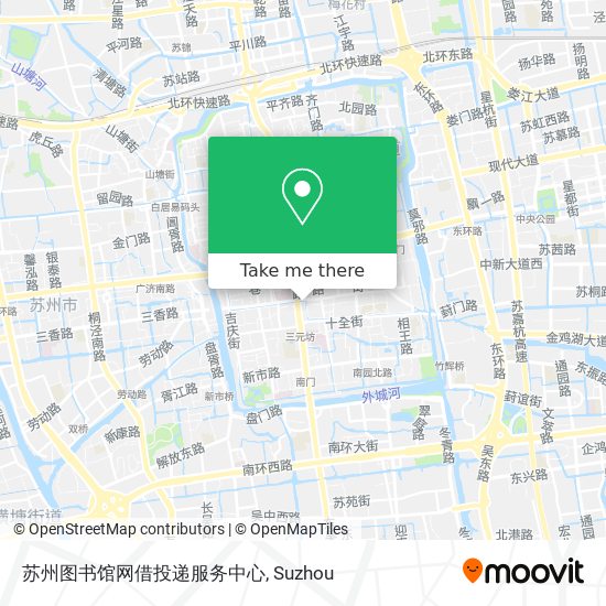 苏州图书馆网借投递服务中心 map