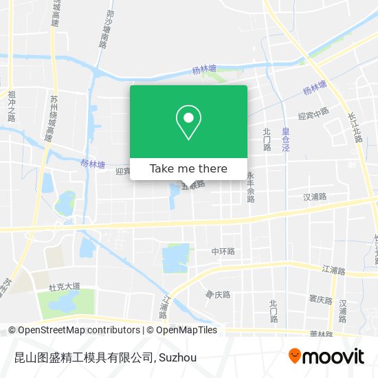 昆山图盛精工模具有限公司 map