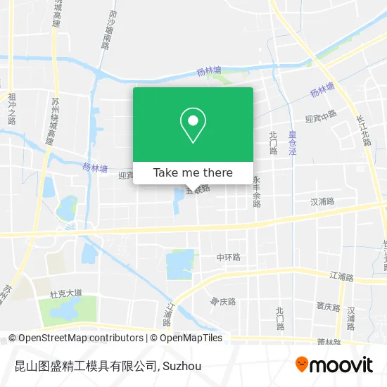 昆山图盛精工模具有限公司 map
