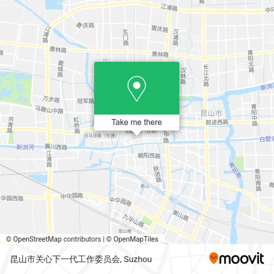 昆山市关心下一代工作委员会 map