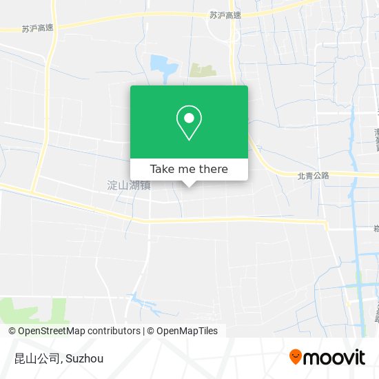昆山公司 map