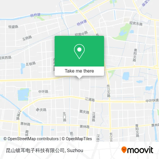 昆山镀耳电子科技有限公司 map
